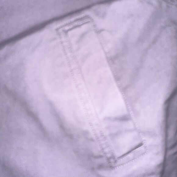 LL Bean Sherpa-Lined Chore Jacket Womens Med Purple Duck Canvas Barn Coat Cotton - Picture 9 of 14